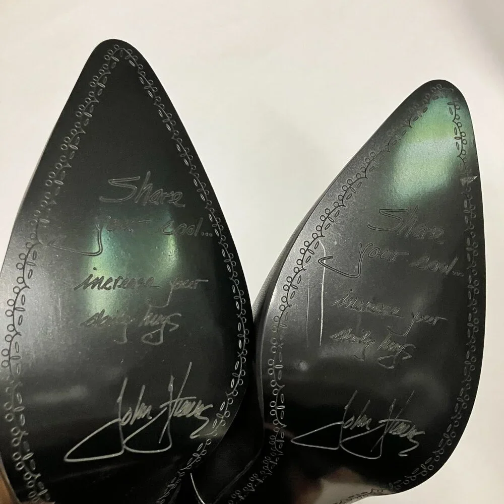 *BRAND NEW!* Fluevog 2017 Deliverance LU Boots, Black, Size 9.5 (best for 8.5)! - Picture 9 of 11